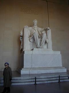 Statue of Lincoln in Lincoln Memorial<br>Location: <a href="https://www.google.com/maps/search/?api=1&query=38.88926,-77.05013" target="_new">Lincoln Memorial</a>